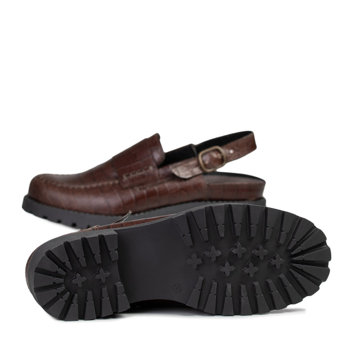TATAR Zero Waste Slingback Loafers