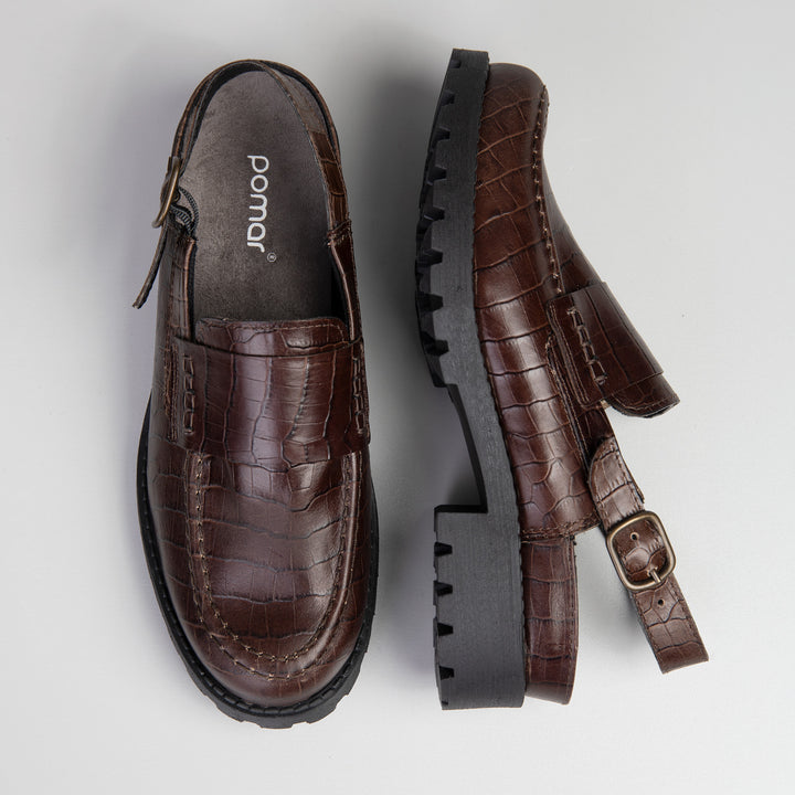 TATAR Zero Waste Slingback Loafers