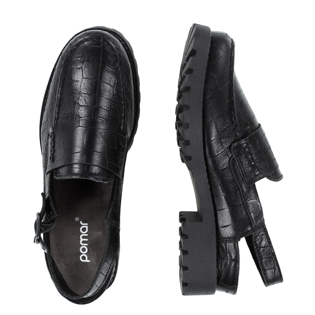 TATAR Zero Waste Slingback Loafers