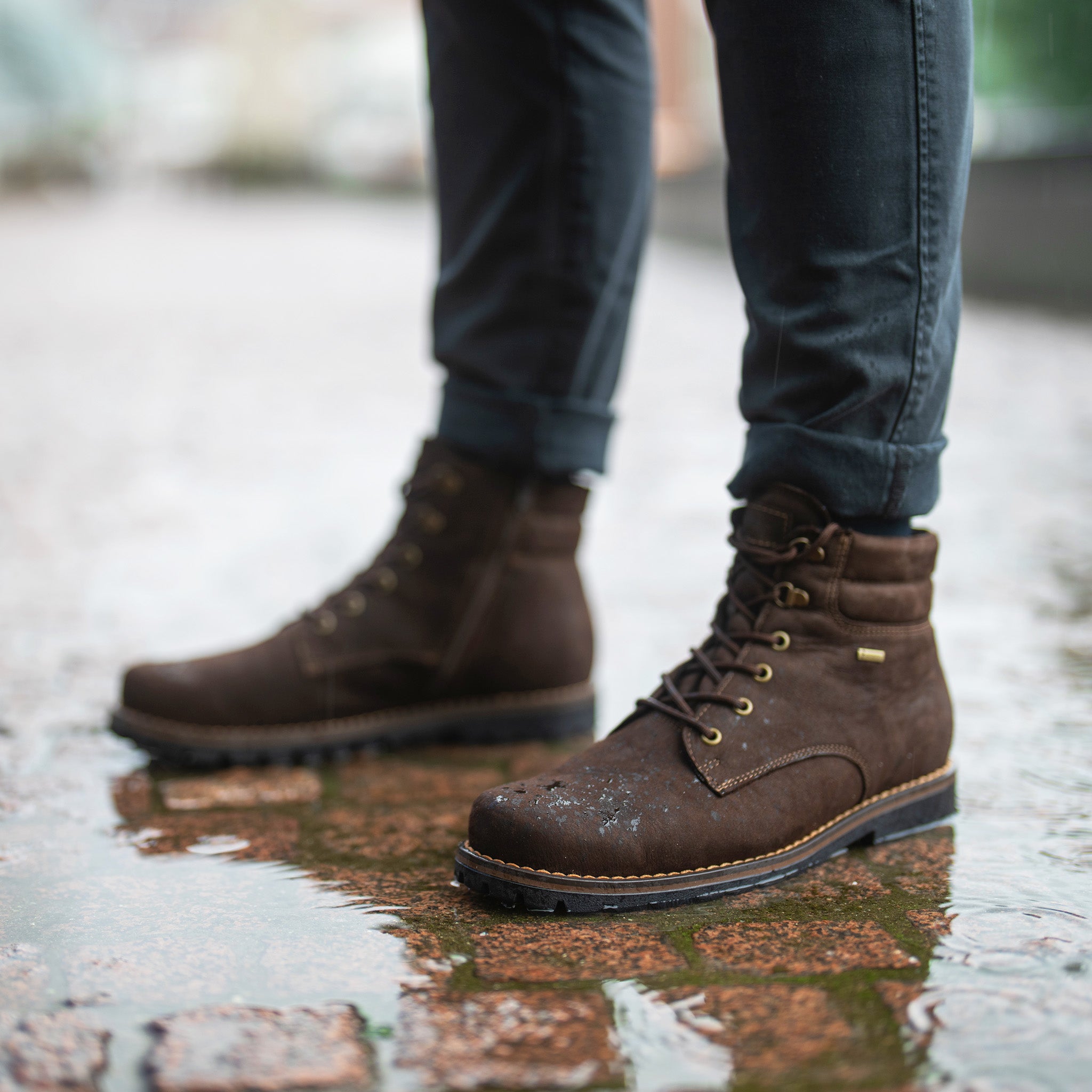 Gore tex outlet leather boots