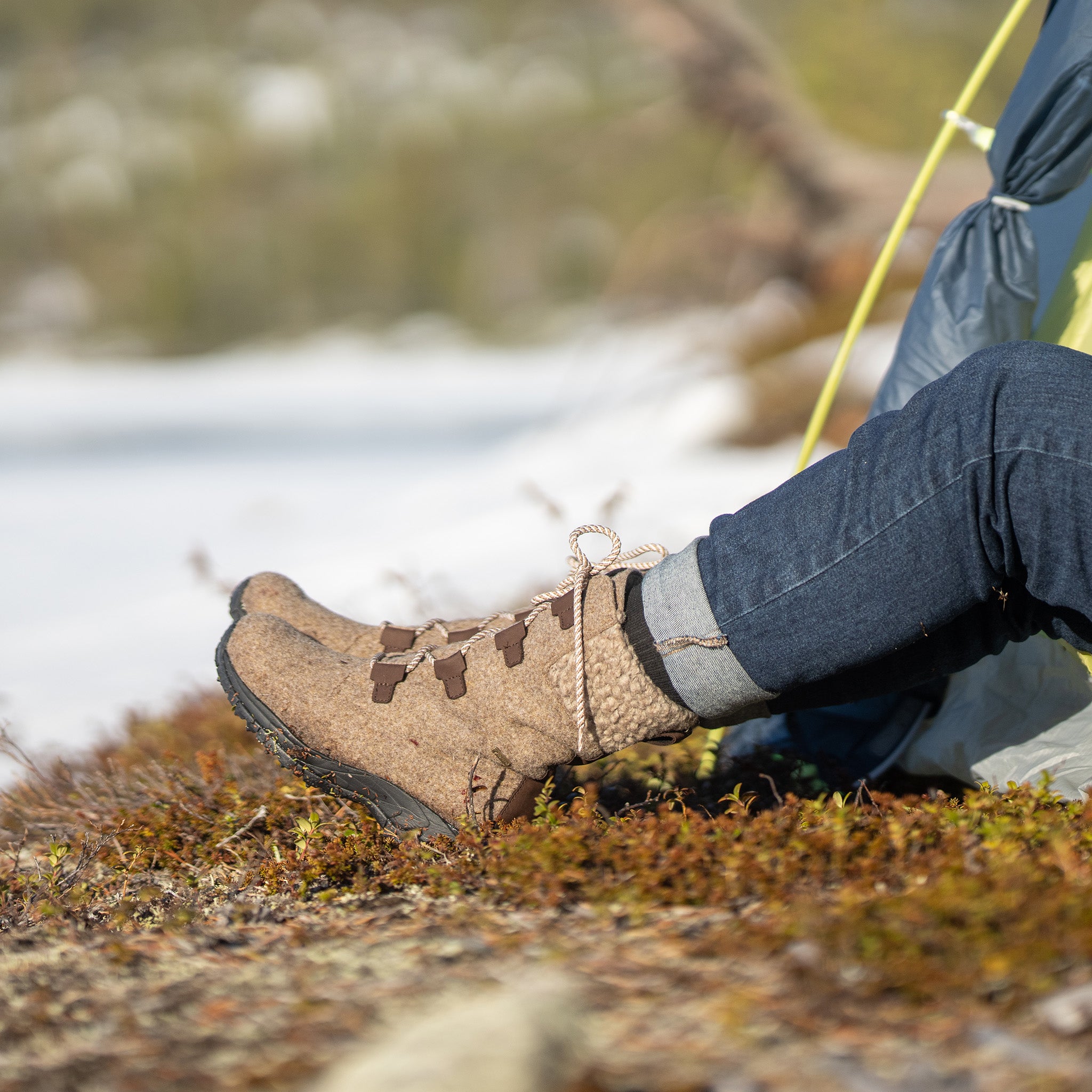 Gore tex sneaker top boots